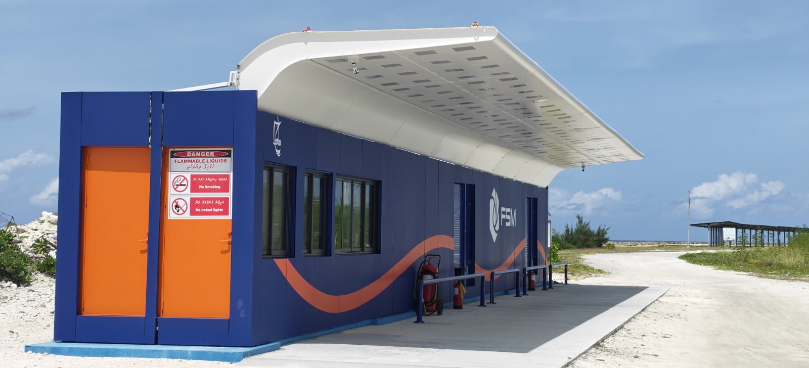 FSM fuel station, B. Eydhafushi